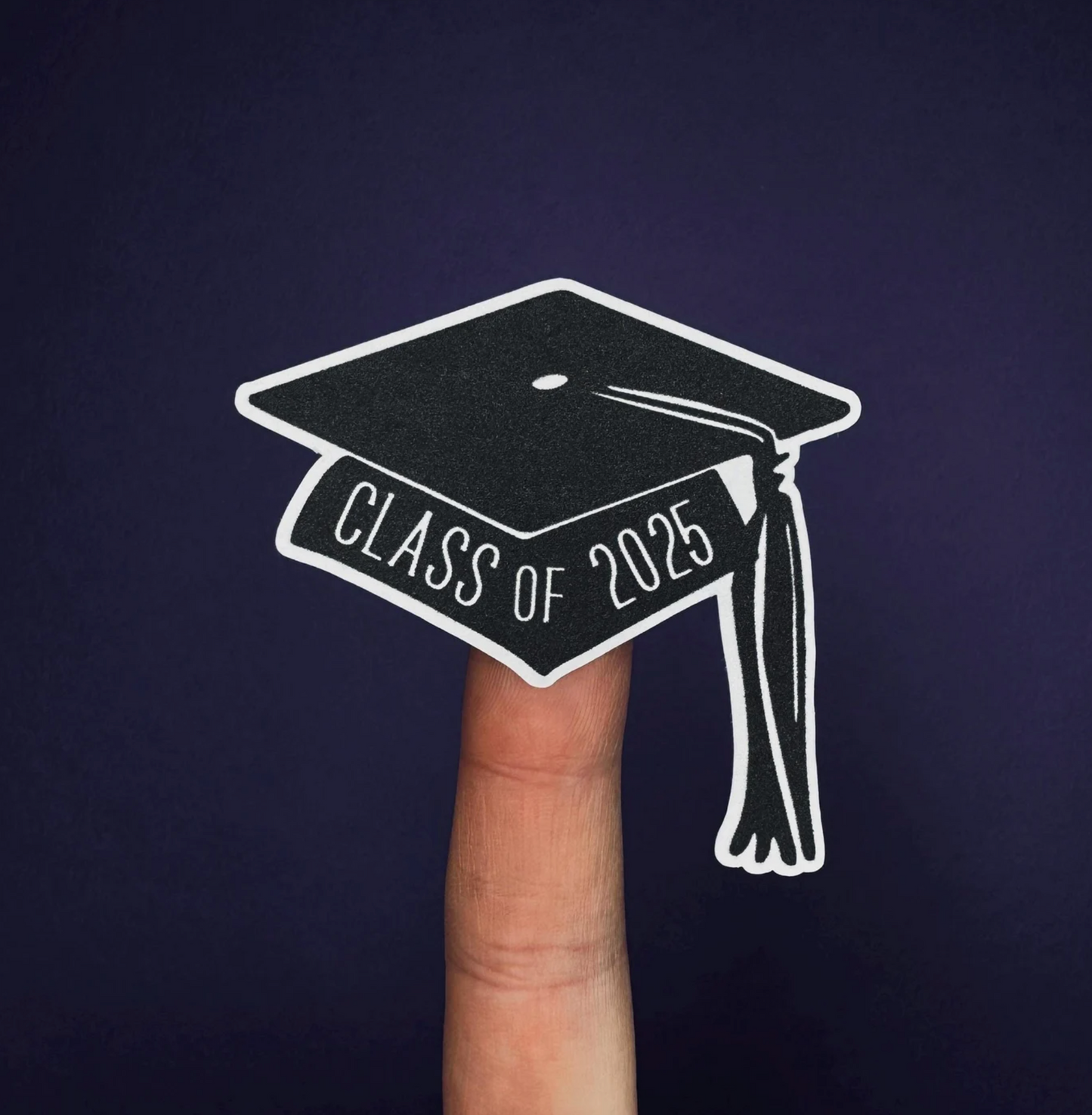 Class of 2025 Graduation Cap Stickers- Graduation Announcement Envelope Seals