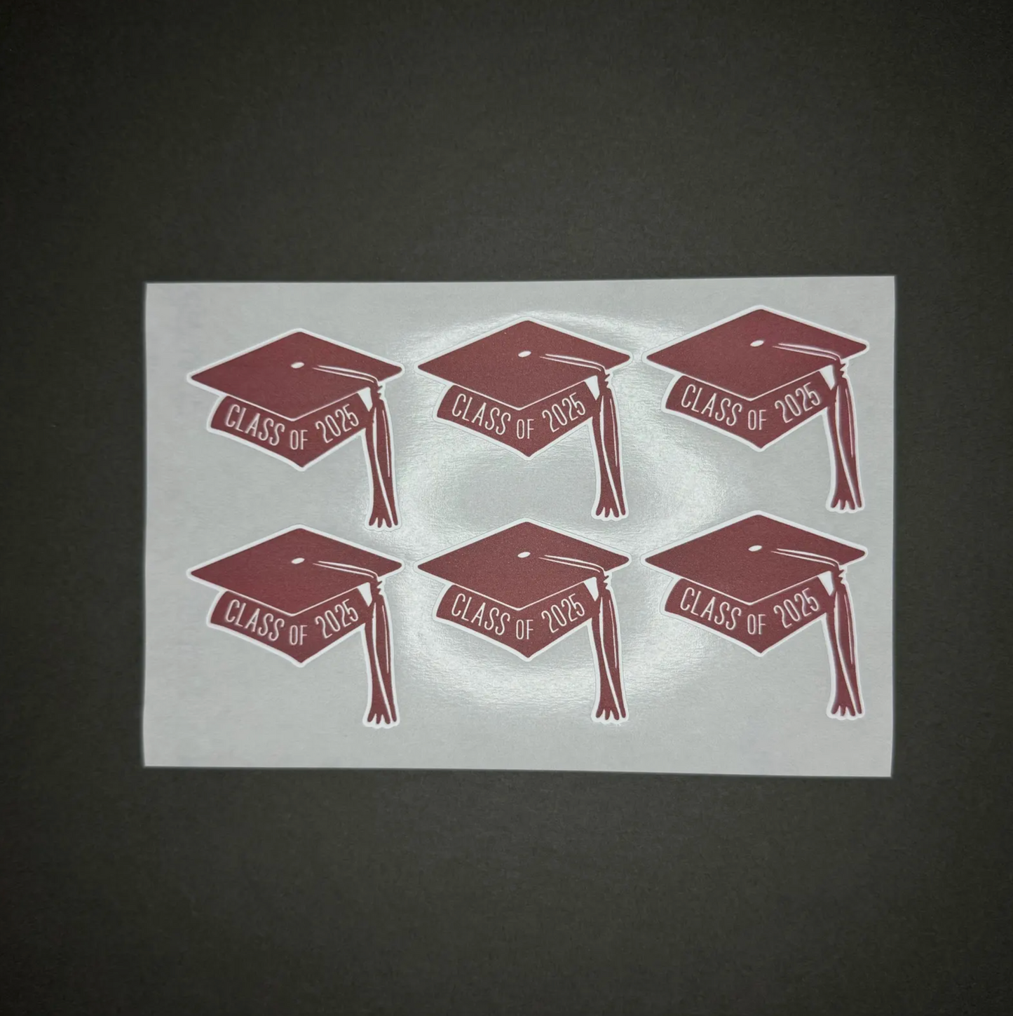 Class of 2025 Graduation Cap Stickers- Graduation Announcement Envelope Seals