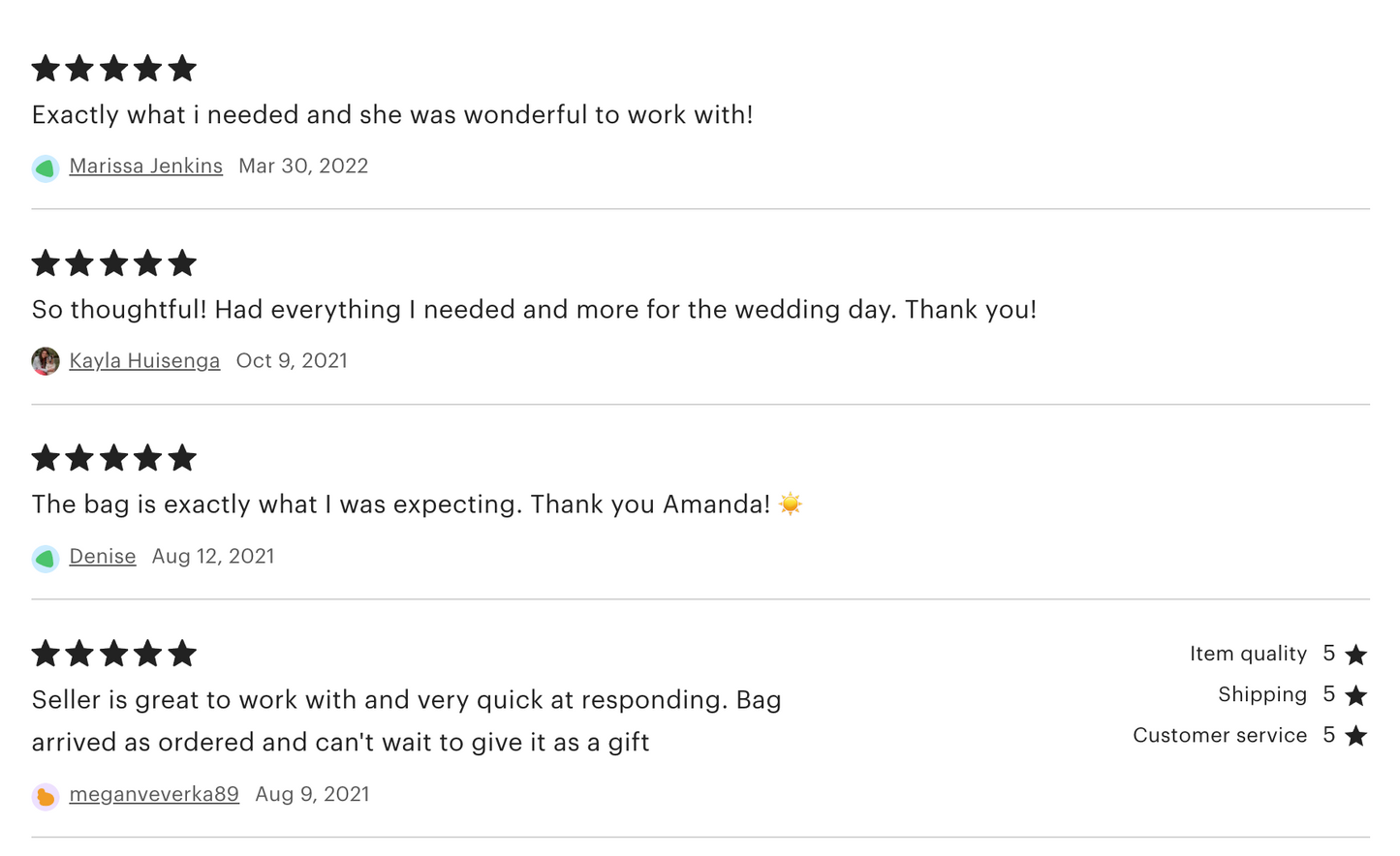 Bridal Emergency Kit- Medium Navy Bag