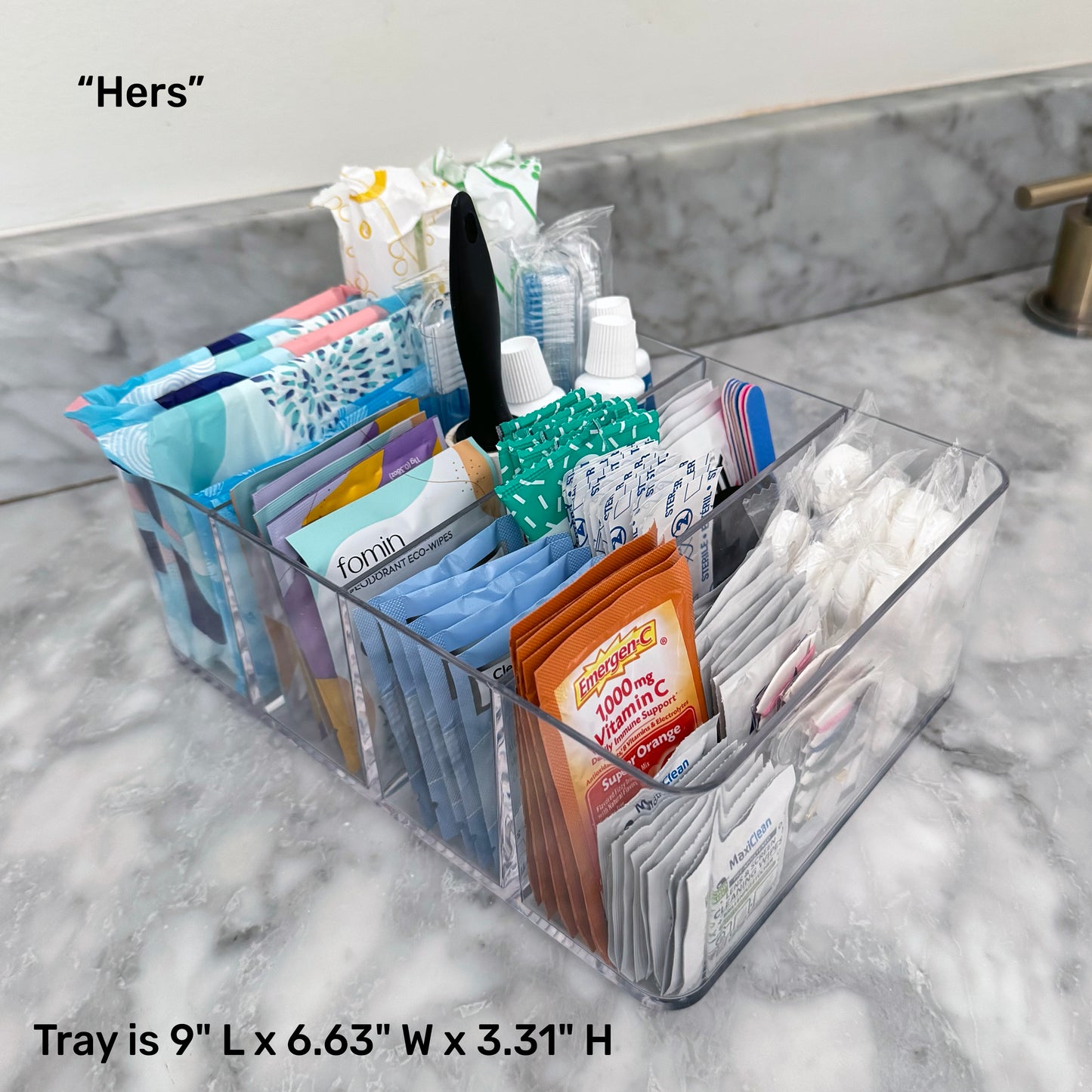 Super Deluxe His and Hers Wedding Bathroom Large Trays