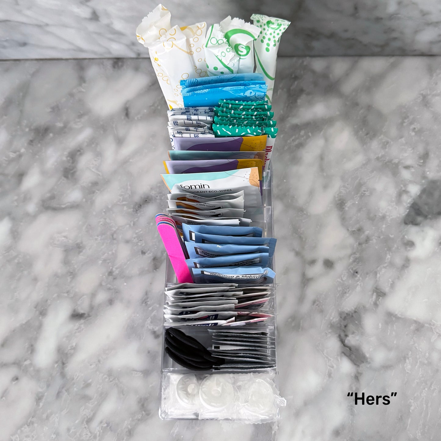 Deluxe His and Hers Wedding Bathroom Trays