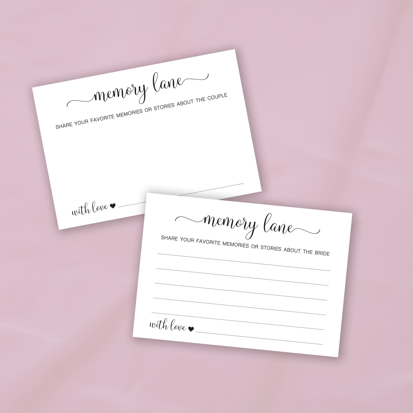 Memory Lane Cards - Digital Download